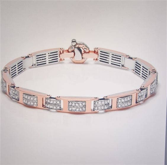 Bracelet Baraka Homme in Or Diamante 2.57 Ct BR221321RBDB210257 - BR221321RBDB210257